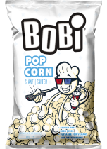 BOBI popcorn ready to eat salted 100 g