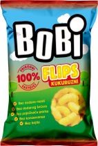 Bobi extruded corn snacks 80g